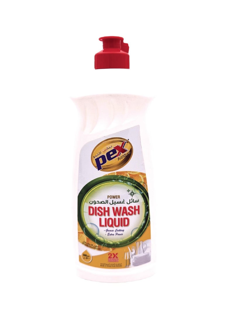 Pex Active Power Dishwashing Liquid with Lemon – 500 ML